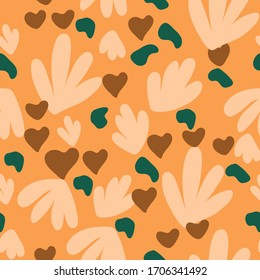 Colorful elements seamless vector pattern
