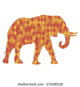 colorful elephant