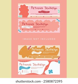 Colorful Email Header Post Template