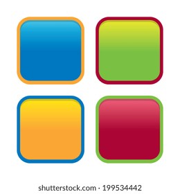 Colorful Empty App Icons