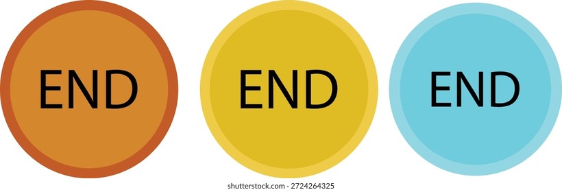 El colorido ícono del Botón final