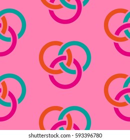 Colorful endless abstract pattern. Background texture.  Vector illustration.