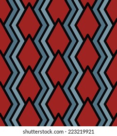 Colorful endless vector striped texture, motif abstract contemporary geometric background. Creative ornate symmetric continuous pattern.