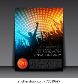 Colorful EPS10 design – Sensation Party - Vector Background