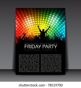 Colorful EPS10 design – Sensation Party - Vector Background