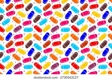 Borrachas coloridas padrão sem emenda. Plano de fundo de padrão de papel de borracha sem costura. Conceito de ferramenta de desenho e escrita. Formação padrão educacional no jardim de infância. Papel de parede tema educação elementar. 