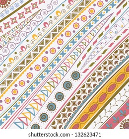 Colorful ethnic background
