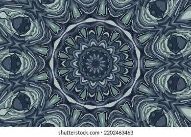 Colorful ethnic festive abstract floral chrysanthemum vector pattern
