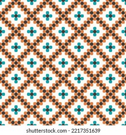 colorful ethnic geometric fabric pattern 02