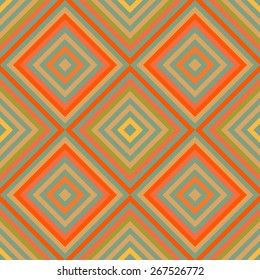Colorful ethnic geometric seamless pattern.