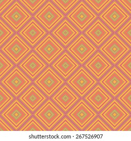 Colorful ethnic geometric seamless pattern.