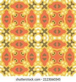 Colorful ethnic geometrical pattern, vector decorative pattern for textile, fabric, wrapping paper, linens, wallpaper etc