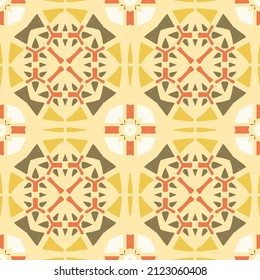 Colorful ethnic geometrical pattern, vector decorative pattern for textile, fabric, wrapping paper, linens, wallpaper etc