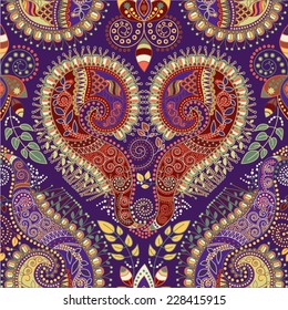 Colorful ethnic pattern