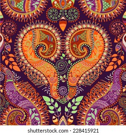 Colorful ethnic pattern