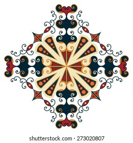 Colorful ethnic pattern. Vector element for design