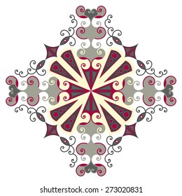 Colorful ethnic pattern. Vector element for design