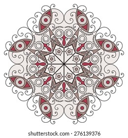 Colorful ethnic pattern. Vector element for design