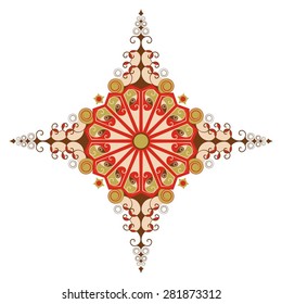 Colorful ethnic pattern. Vector element for design