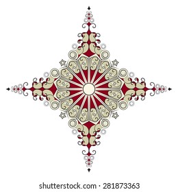 Colorful ethnic pattern. Vector element for design