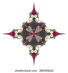 Colorful ethnic pattern. Vector element for design