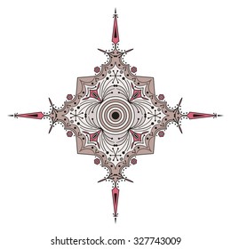 Colorful ethnic pattern. Vector element for design