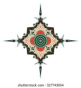 Colorful ethnic pattern. Vector element for design