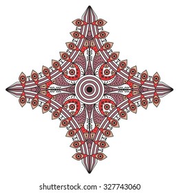 Colorful ethnic pattern. Vector element for design