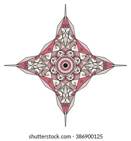 Colorful ethnic pattern. Vector element for design