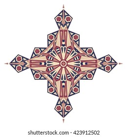 Colorful ethnic pattern. Vector element for design