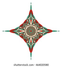 Colorful ethnic pattern. Vector element for design
