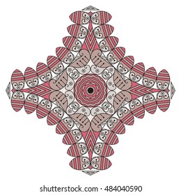 Colorful ethnic pattern. Vector element for design