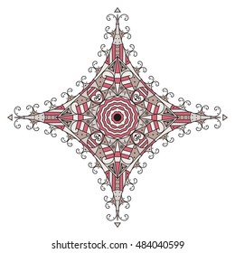 Colorful ethnic pattern. Vector element for design