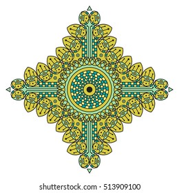 Colorful ethnic pattern. Vector element for design