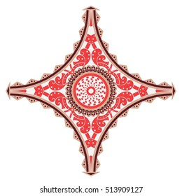 Colorful ethnic pattern. Vector element for design