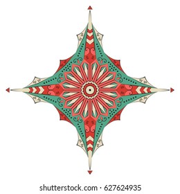 Colorful ethnic pattern. Vector element for design