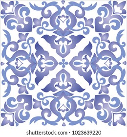 Colorful ethnic patterned background. Arabesque vector ornament