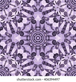 Colorful ethnic patterned background. Arabesque vector ornament