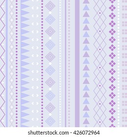 Colorful ethnic patterns. Background in the boho style, geometric vector seamless patterns.Seamless vector tribal texture.