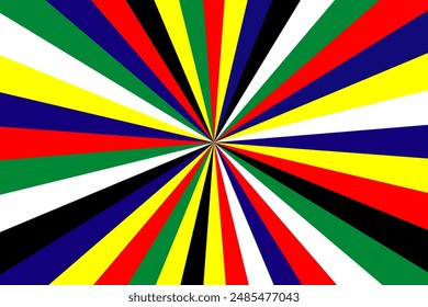 Colorful european soccer competition 2024. Vector banner design