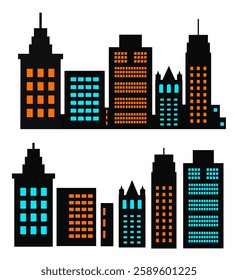 Colorful explosion in comic book style featuring the word hug above a vibrant city skyline, radiating love and friendship