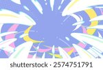 Colorful explosion effect background illustration_16:9