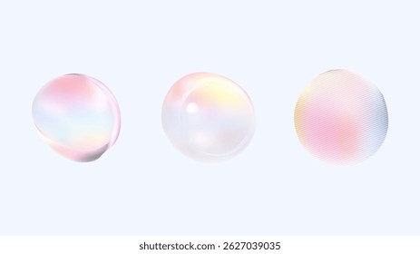 Colorful and EyeCatching Bubble Abstract Backgrounds Perfect for Creative and Artistic Designs