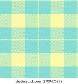 Farbiger Stoff Hintergrund kariert, Ostern Tartan nahtlose Muster. Textur-Check Textil-Vektor in den 1970er Jahren in Teal und hellen Farben Palette.
