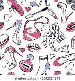 colorful fabric print pattern. fashion and more
