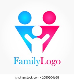 colorful family logo