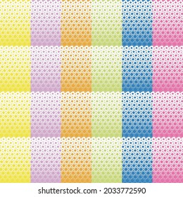 colorful fancy geometrical texture vector