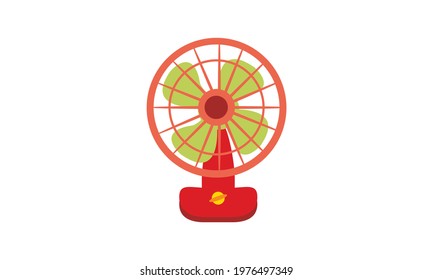 Colorful fans help to cool off.