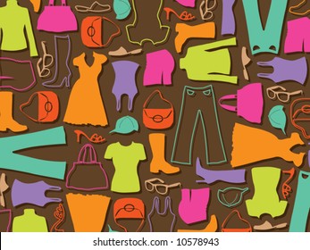 colorful fashion pattern (vector)