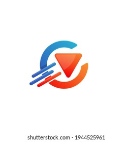 Colorful fast play media for studio music or video